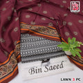 Printed 3 Piece Unstitched N4